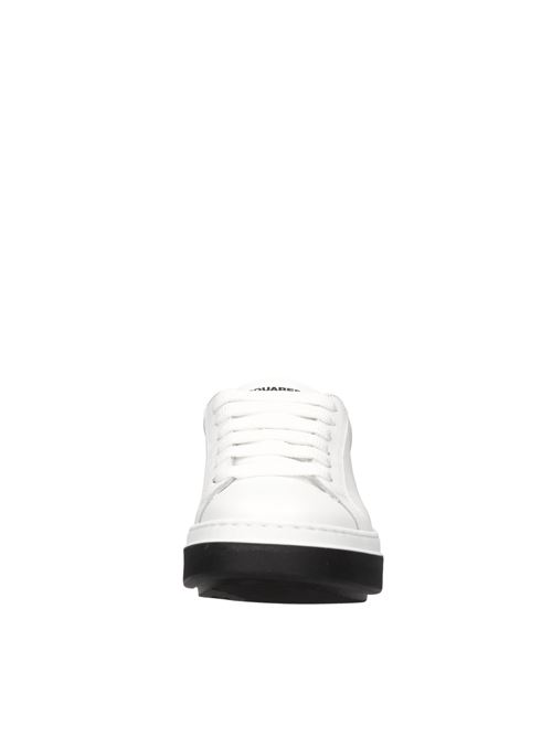 Sneakers in pelle DSQUARED2 | SNW0146 01505908 M326BIANCO-ORO